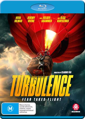Glen Innes NSW, Turbulence, Movie, Action/Adventure, Blu Ray