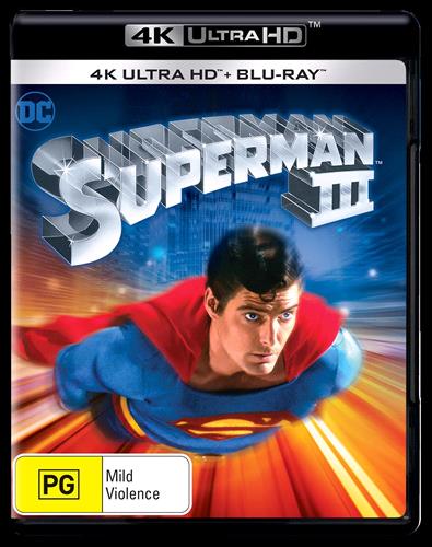 Glen Innes NSW, Superman III, Movie, Action/Adventure, Blu Ray
