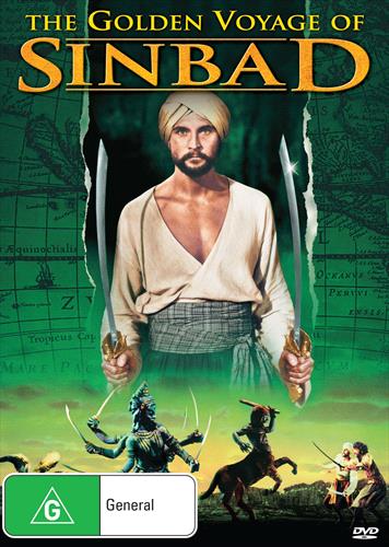 Glen Innes NSW, Golden Voyage Of Sinbad, The, Movie, Action/Adventure, DVD