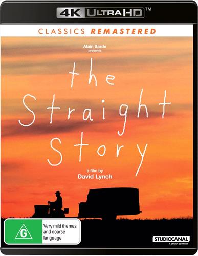 Glen Innes NSW, Straight Story, The, Movie, Drama, Blu Ray