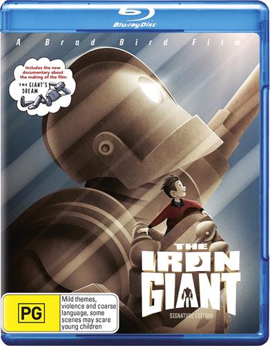 Glen Innes NSW, Iron Giant, Movie, Children & Family, Blu Ray