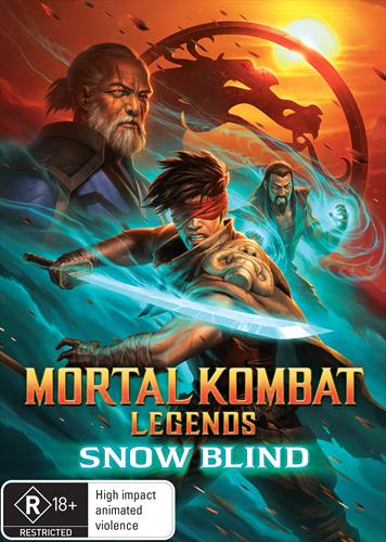 Glen Innes NSW, Mortal Kombat Legends - Snow Blind, Movie, Action/Adventure, DVD