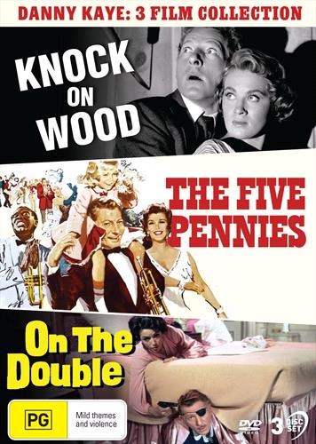 Glen Innes NSW, Danny Kaye - Knock On Wood / Five Pennies, The / On The Double, Movie, Comedy, DVD
