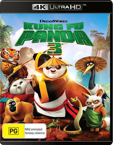 Glen Innes NSW, Kung Fu Panda 3, Movie, Children & Family, Blu Ray