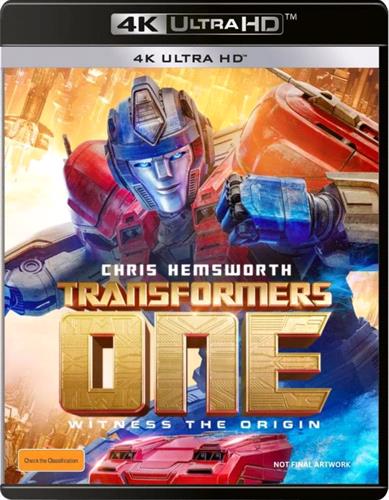 Glen Innes NSW, Transformers One, Movie, Action/Adventure, Blu Ray