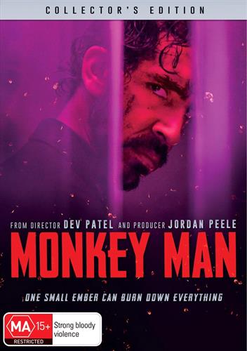 Glen Innes NSW, Monkey Man, Movie, Action/Adventure, DVD