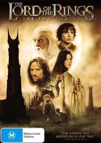 Glen Innes NSW, Lord Of The Rings, The - The Two Towers, Movie, Action/Adventure, DVD