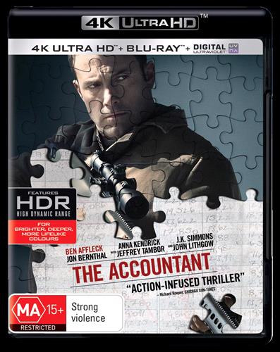 Glen Innes NSW, Accountant, The, Movie, Action/Adventure, Blu Ray