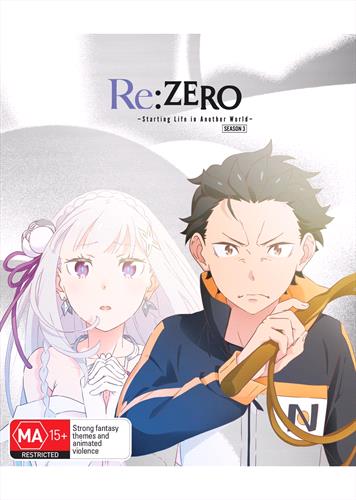 Glen Innes NSW, Re Zero Starting Life In Another World, TV, Action/Adventure, Blu Ray
