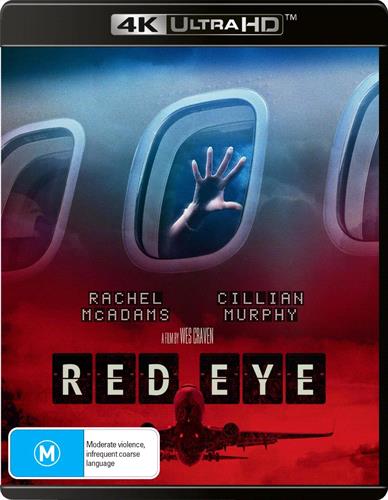 Glen Innes NSW, Red Eye, Movie, Thriller, Blu Ray