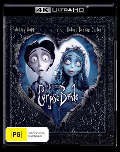 Glen Innes NSW, Tim Burton's Corpse Bride, Movie, Children & Family, Blu Ray