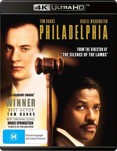 Glen Innes NSW, Philadelphia, Movie, Drama, Blu Ray