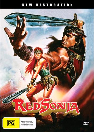 Glen Innes NSW, Red Sonja, Movie, Action/Adventure, DVD