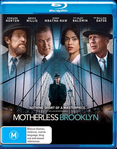 Glen Innes NSW, Motherless Brooklyn, Movie, Drama, Blu Ray