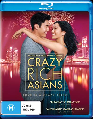 Glen Innes NSW, Crazy Rich Asians, Movie, Comedy, Blu Ray
