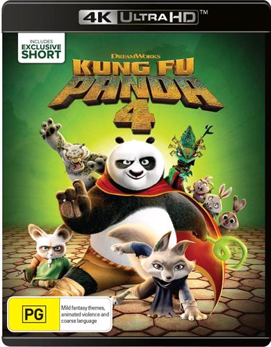 Glen Innes NSW, Kung Fu Panda 4, Movie, Children & Family, Blu Ray