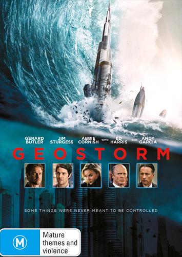 Glen Innes NSW, Geostorm, Movie, Horror/Sci-Fi, DVD