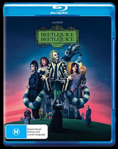 Glen Innes NSW, Beetlejuice Beetlejuice, Movie, Comedy, Blu Ray