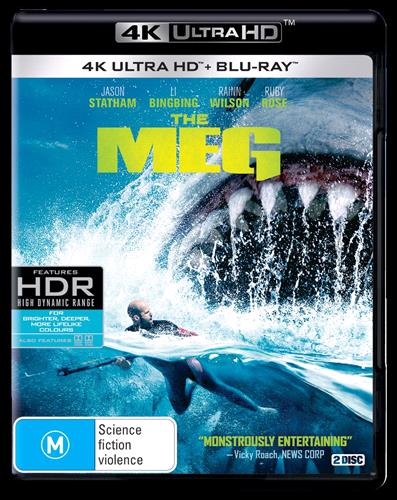 Glen Innes NSW, Meg, The, Movie, Action/Adventure, Blu Ray