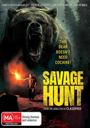 Glen Innes NSW, Savage Hunt, Movie, Thriller, DVD