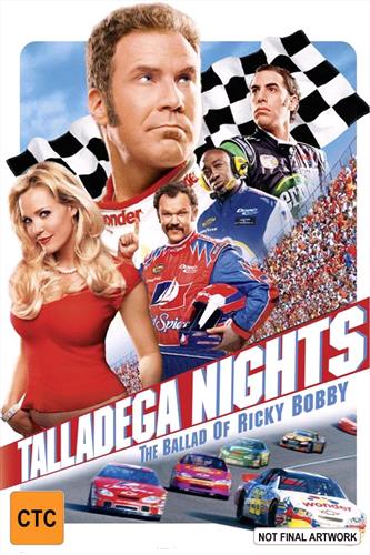 Glen Innes NSW, Talladega Nights - Ballad Of Ricky Bobby, The, Movie, Comedy, Blu Ray