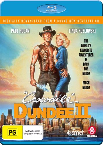 Glen Innes NSW, Crocodile Dundee II, Movie, Action/Adventure, Blu Ray