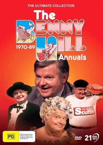 Glen Innes NSW, Benny Hill Annuals, The - 1970 To 1989, TV, Comedy, DVD