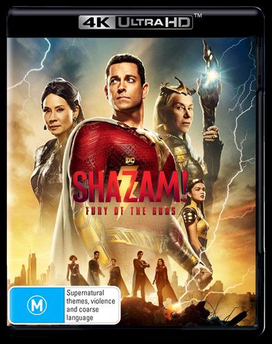 Glen Innes NSW, Shazam! Fury Of The Gods, Movie, Action/Adventure, Blu Ray