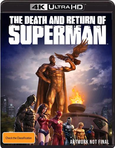 Glen Innes NSW, Death And Return Of Superman, The, Movie, Action/Adventure, Blu Ray