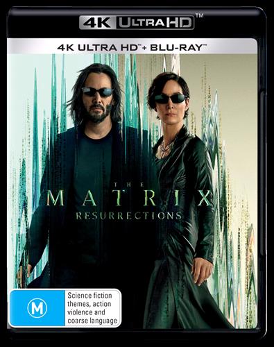 Glen Innes NSW, Matrix, The-  Resurrections, Movie, Action/Adventure, Blu Ray