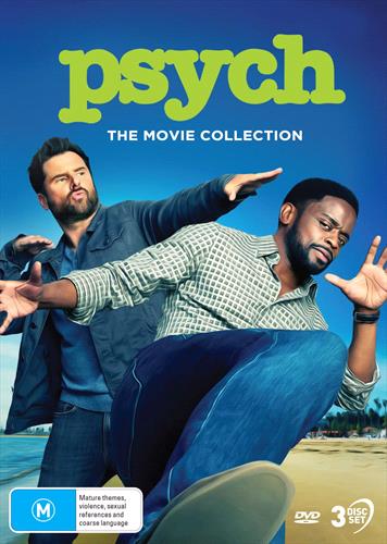 Glen Innes NSW, Psych - Movie, The / Pysch 2 - Lassie Come Home / Pysch 3 - This Is Gus, Movie, Comedy, DVD