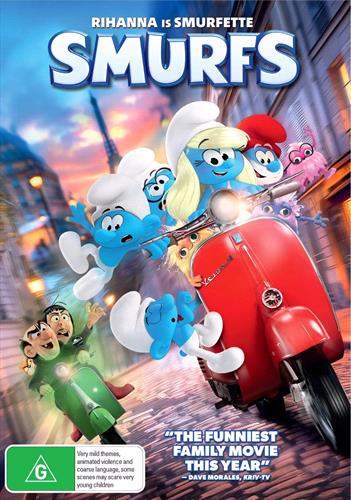 Glen Innes NSW, Smurfs, Movie, Children & Family, DVD