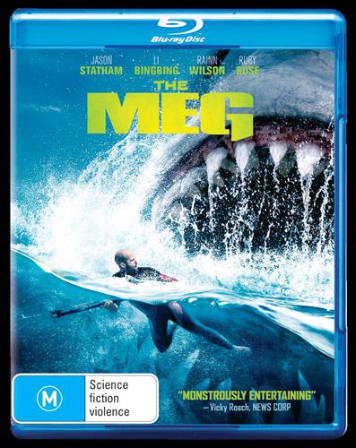Glen Innes NSW, Meg, The, Movie, Action/Adventure, Blu Ray