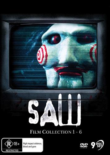 Glen Innes NSW, Saw / Saw II / Saw III / Saw IV / Saw V / Saw VI, Movie, Horror/Sci-Fi, DVD