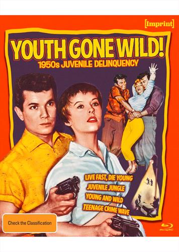 Glen Innes NSW, Youth Gone Wild - 1950s Juvenile Delinquency, Movie, Drama, Blu Ray