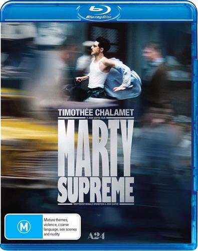Glen Innes NSW, Marty Supreme, Movie, Drama, Blu Ray