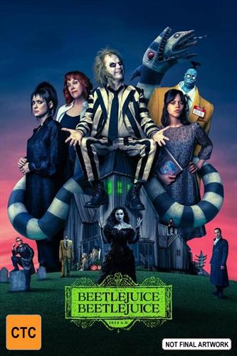 Glen Innes NSW, Beetlejuice Beetlejuice, Movie, Comedy, Blu Ray