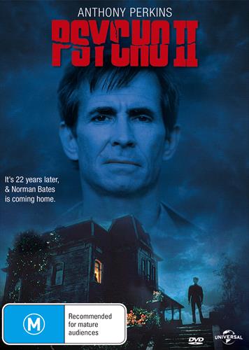 Glen Innes NSW, Psycho II, Movie, Horror/Sci-Fi, DVD