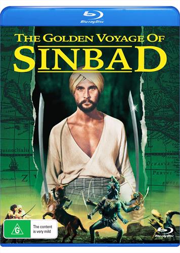 Glen Innes NSW, Golden Voyage Of Sinbad, The, Movie, Action/Adventure, Blu Ray