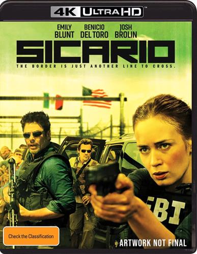 Glen Innes NSW, Sicario, Movie, Action/Adventure, Blu Ray