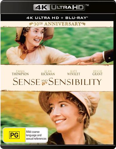 Glen Innes NSW, Sense & Sensibility, Movie, Drama, Blu Ray