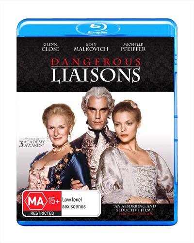 Glen Innes NSW, Dangerous Liaisons , Movie, Drama, Blu Ray