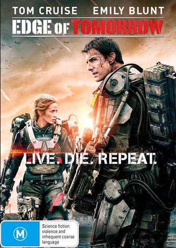 Glen Innes NSW, Edge Of Tomorrow, Movie, Horror/Sci-Fi, DVD
