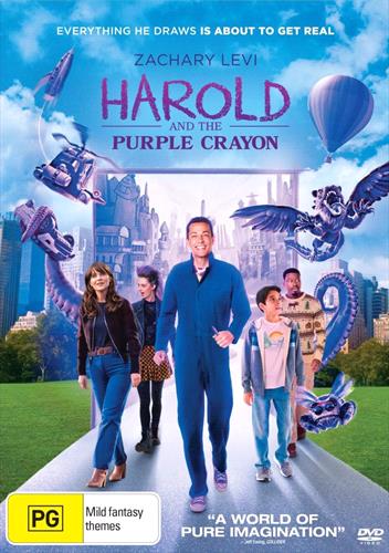 Glen Innes NSW, Harold And The Purple Crayon, Movie, Children & Family, DVD