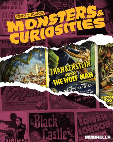 Glen Innes NSW, Universal Horror - Monsters And Curiosities, Movie, Horror/Sci-Fi, Blu Ray