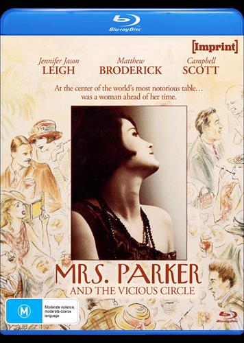 Glen Innes NSW, Mrs. Parker And The Vicious Circle, Movie, Drama, Blu Ray