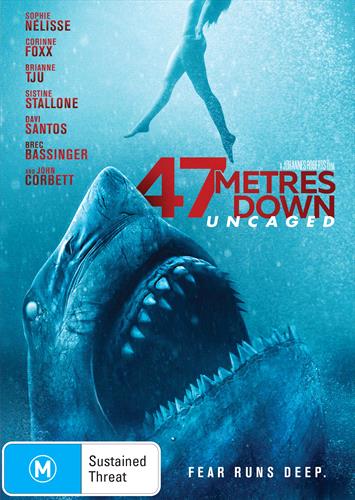 Glen Innes NSW, 47 Meters Down - Uncaged, Movie, Action/Adventure, DVD