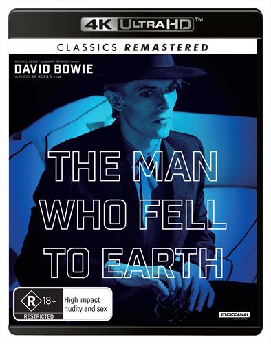 Glen Innes NSW, Man Who Fell To Earth, The, Movie, Horror/Sci-Fi, Blu Ray