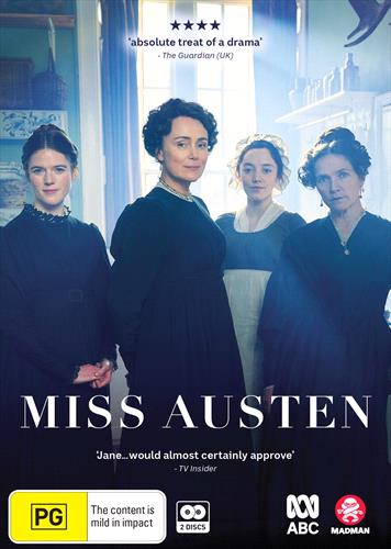 Glen Innes NSW, Miss Austen, TV, Drama, DVD