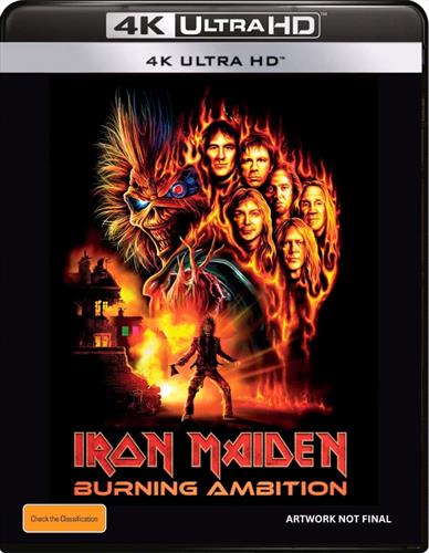 Glen Innes NSW, Iron Maiden - Burning Ambition, Movie, Special Interest, Blu Ray